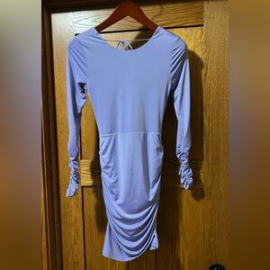 Lucy in the Sky Periwinkle Long Sleeve Dress